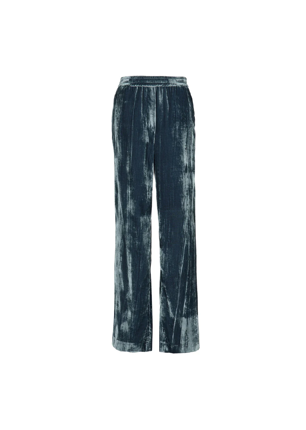 Pantalone coulisse velluto plissè verticale - Manuel Ritz - Image 5